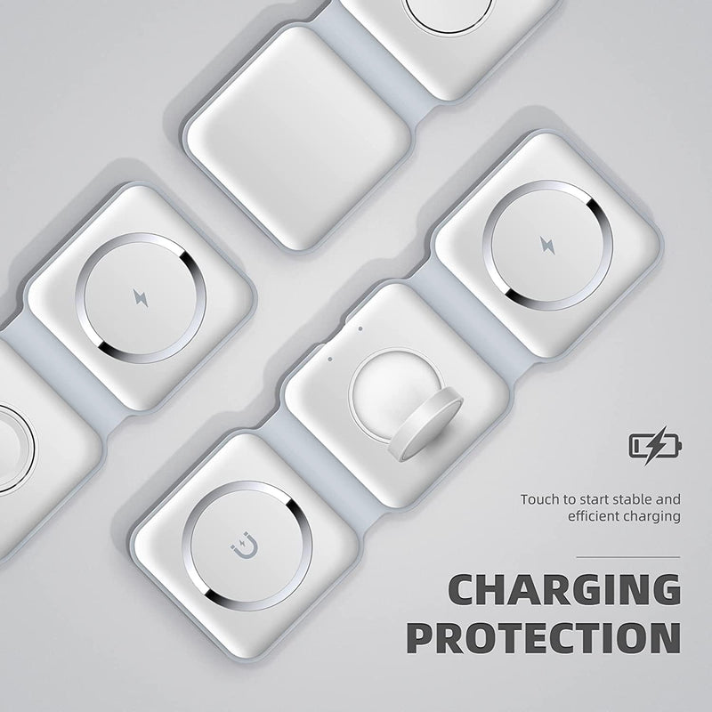 3-in-1 Wireless Charging Pad | قاعدة شحن لاسلكية 3 في 1