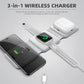 3-in-1 Wireless Charging Pad | قاعدة شحن لاسلكية 3 في 1