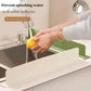 Suction For Kitchen And Bathroom Flexible Water Splash Stopper - 12 Inch (Random Color)