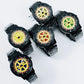 Stylish Roulette Dial Wrist Watch