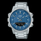Turquoise Dial Men Watch
